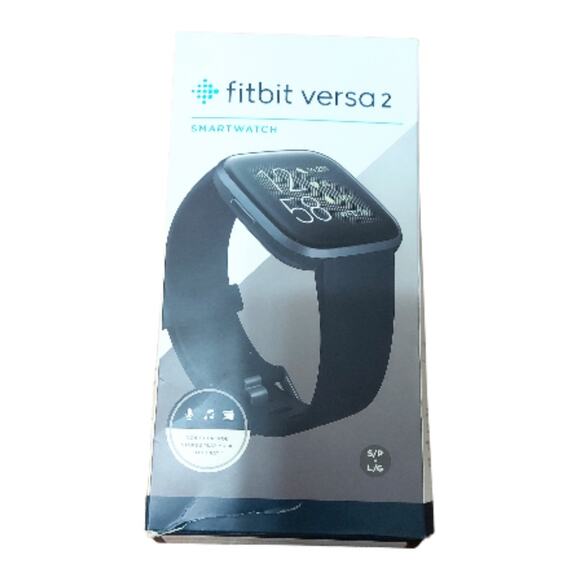 Fitbit Versa 2 Watch With 5 Bands And Charger Model FB507 Used Good Condition - Picture 3 of 7